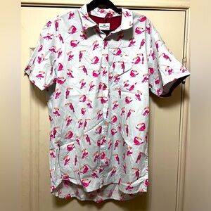 Men’s Ditch Plains Button front short sleeve shirt